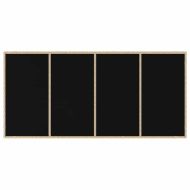 Комплект за хранене в градината 9 pcs Бежово полиратан