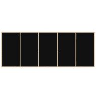 Комплект за хранене в градината 9 pcs Бежово Полиратан