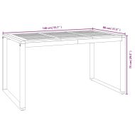 Комплект за хранене в градината 5 pcs Бежово полиратан