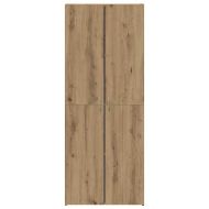 Офис шкаф с рафт дъб артизан 60 x 32 x 153 Инженерно дърво