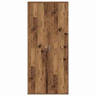 Висока масичка Старо дърво 80 x 35 x 180 см Инженерно дърво