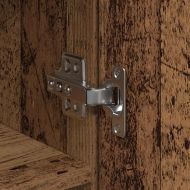 Висока масичка Старо дърво 80 x 35 x 180 см Инженерно дърво