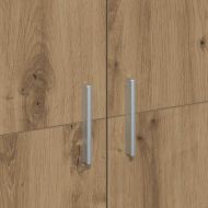 Висока масичка дъб артизан 80 x 35 x 180 см Инженерно дърво