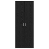 Висок шкаф Черния дъб 70 x 33.5 x 180 см Инженерно дърво