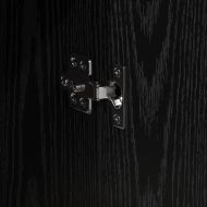 Висок шкаф Черния дъб 70 x 33.5 x 180 см Инженерно дърво