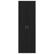 Висок шкаф Черен дъб 60 x 35 x 180 см Инженерно дърво