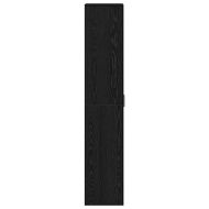 Висок шкаф Черен дъб 60 x 35 x 180 см Инженерно дърво
