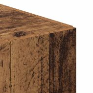 Висок шкаф Старо дърво 50 x 42.5 x 185 см Инженерно дърво