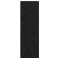 Стойка за растения 2 pcs Черния дъб 33 x 33 x 100 cm