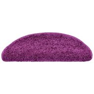 Изтривалки за стълби, 30 бр., 65x21x4 см, лилави, полукръгли, големи