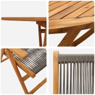 Комплект за хранене в градината 5 pcs Сив