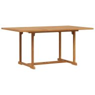 Комплект за хранене в градината 7 pcs Естествен