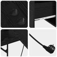 Бюро с чекмедже Черния дъб 182 x 101 x 87,5 см Инженерно дърво