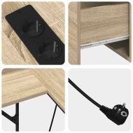 Бюро с чекмедже Сонома дъб 182 x 101 x 87,5 см Инженерно дърво