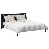 Комплект завивки с възглавница 3 pcs Бяло Пухени пера