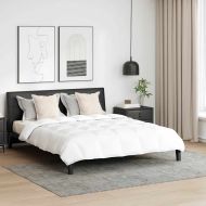 Комплект завивки с възглавница 3 pcs Бяло Пухени пера