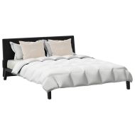 Комплект завивки с възглавница 3 pcs Бяло Пухени пера