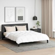 Комплект завивки с възглавница 3 pcs Бяло Пухени пера