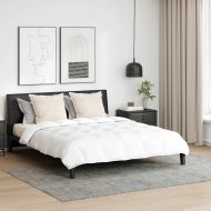 Комплект завивки с възглавница 3 pcs Бяло Пухени пера