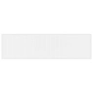 Градинска маса за хранене Бяло 350 x 100 x 73 см полиратан