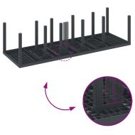 Комплект за хранене в градината 11 pcs Антрацит и крем