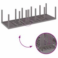 Комплект за хранене в градината 11 pcs Светло сиво и крем