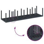 Комплект за хранене в градината 13 pcs Антрацит Ратан Polt