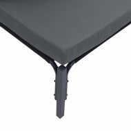 Градински Софа Комплект 6 pcs Антрацит Стомана & текстил