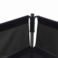 Градински Софа Комплект Антрацит Стомана