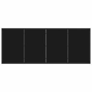 Комплект за хранене в градината 5 pcs Бежово полиратан