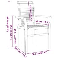 Комплект за хранене в градината 7 pcs Кафяво