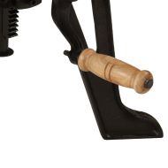 Странична маса, 60x(42-62) cм, акация масив и чугун