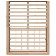 Рамка за легло Кафяво 160 x 200 cm Солидно борово дърво