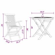 Комплект за хранене в градината 3 pcs Кафяво