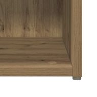 Комплект ТВ шкаф Монтиране на стена 6 pcs Дъб Инженерно дърво