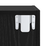 Комплект ТВ шкаф 2 pcs Черния дъб Инженерно дърво