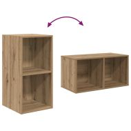Комплект ТВ шкаф 2 pcs Дъб 37 x 37 x 72 см Инженерно дърво