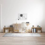 Комплект ТВ шкаф 2 pcs Дъб 72 x 35 x 36,5 cm Инженерно дърво