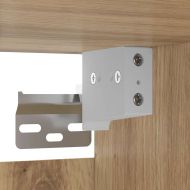 Стенни шкафове 2 pcs дъб артизан 69,5 x 34 x 90 см