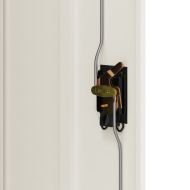 Шкаф за папки бял 90x40x105 см стомана