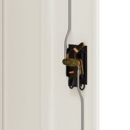 Шкаф за папки бял 90x40x140 см стомана