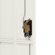 Шкаф за папки бял 90x40x180 см стомана