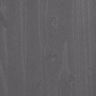 Гардероб HAMAR, светлосив, 89x50x180 см, борово дърво масив