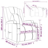 Наклоняем стол, капучино, изкуствена кожа