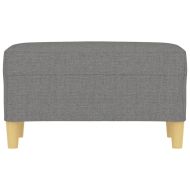 Пейка, тъмносива, 70x35x41 см, плат