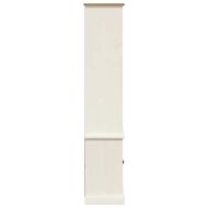 Етажерка за книги VIGO бяла 85x35x170 см бор масив