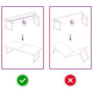 Стенен рафт тъмнокафяв 140x60x(2-4) см обработен масивен дъб