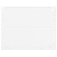 Градинска маса, бяла, 59x47x40 см, PP