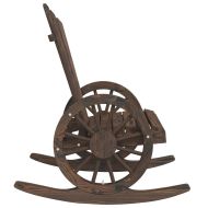 Люлеещ се стол "Адирондак", чам масив