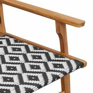 Градинска мебел Бяло 122 x 78 x 73 см